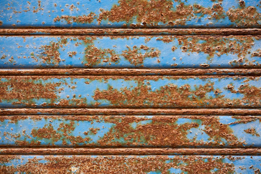Blau und Rost