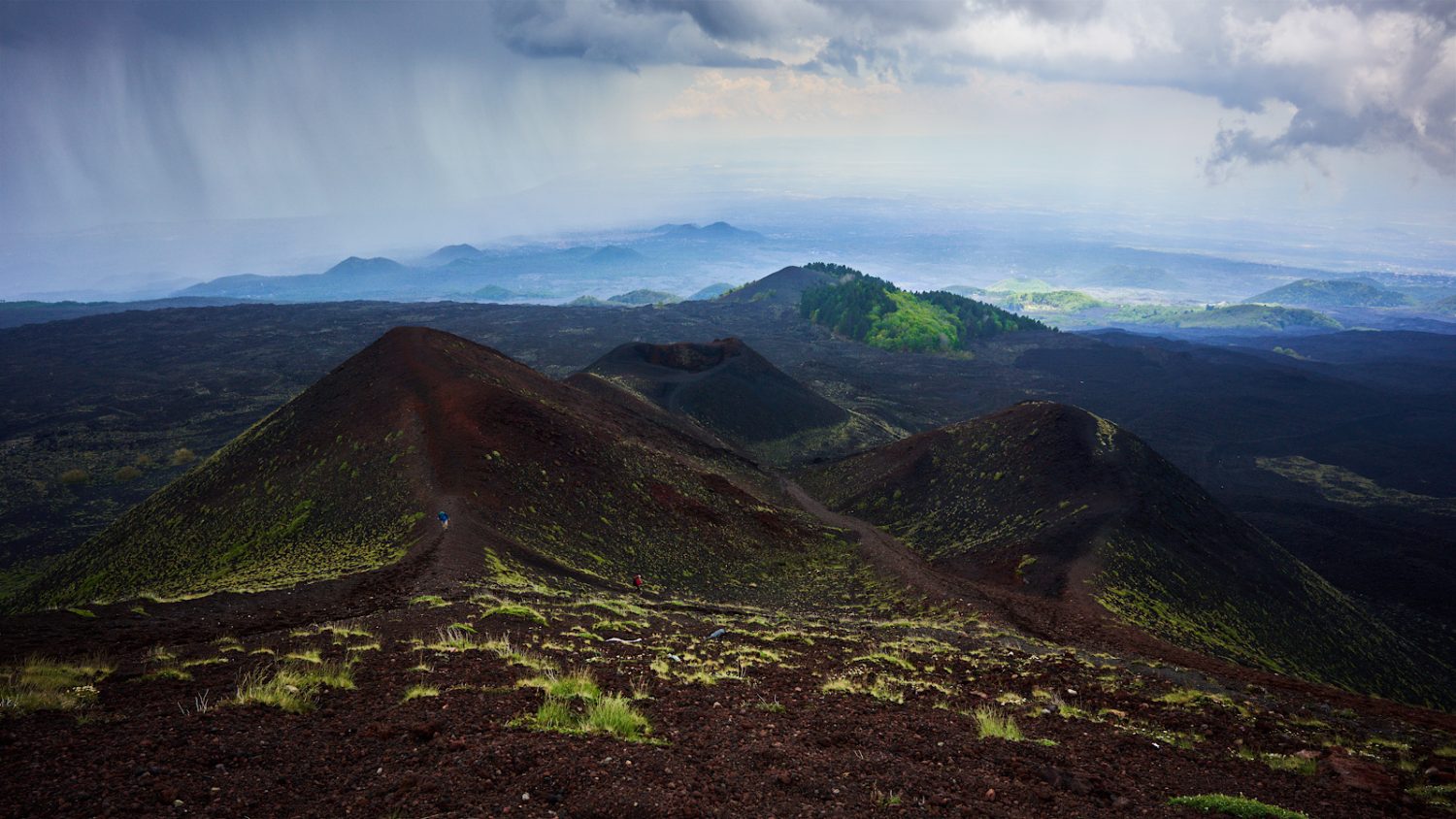 Vulkanische Landschaft