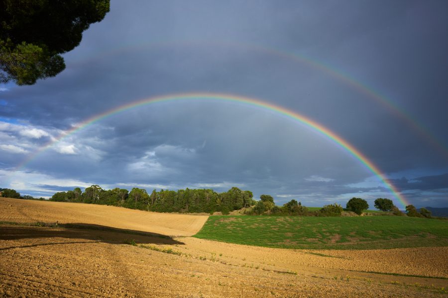 Doppelter Regenbogen